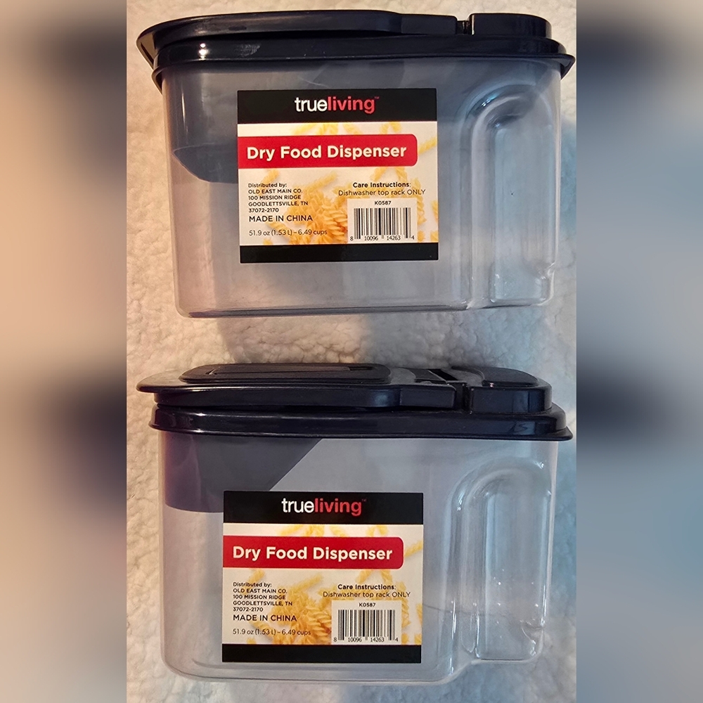 2 Pack Dry Food Dispenser
